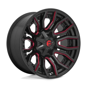Fuel – D712 RAGE – Black – 20″x10″ -18mm – Summer Wheels – D71220008247
